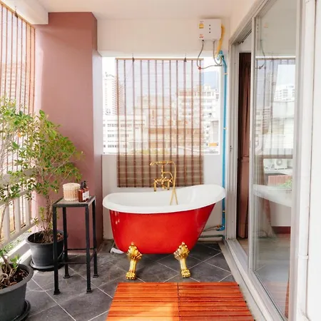 Baan Sabai Rama IV Apartment Bangkok Room photo